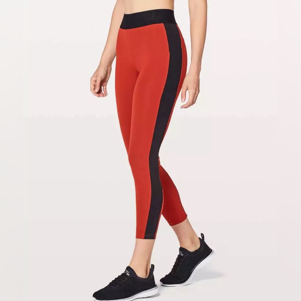Lululemon Box It Out Tights‎ Pants.